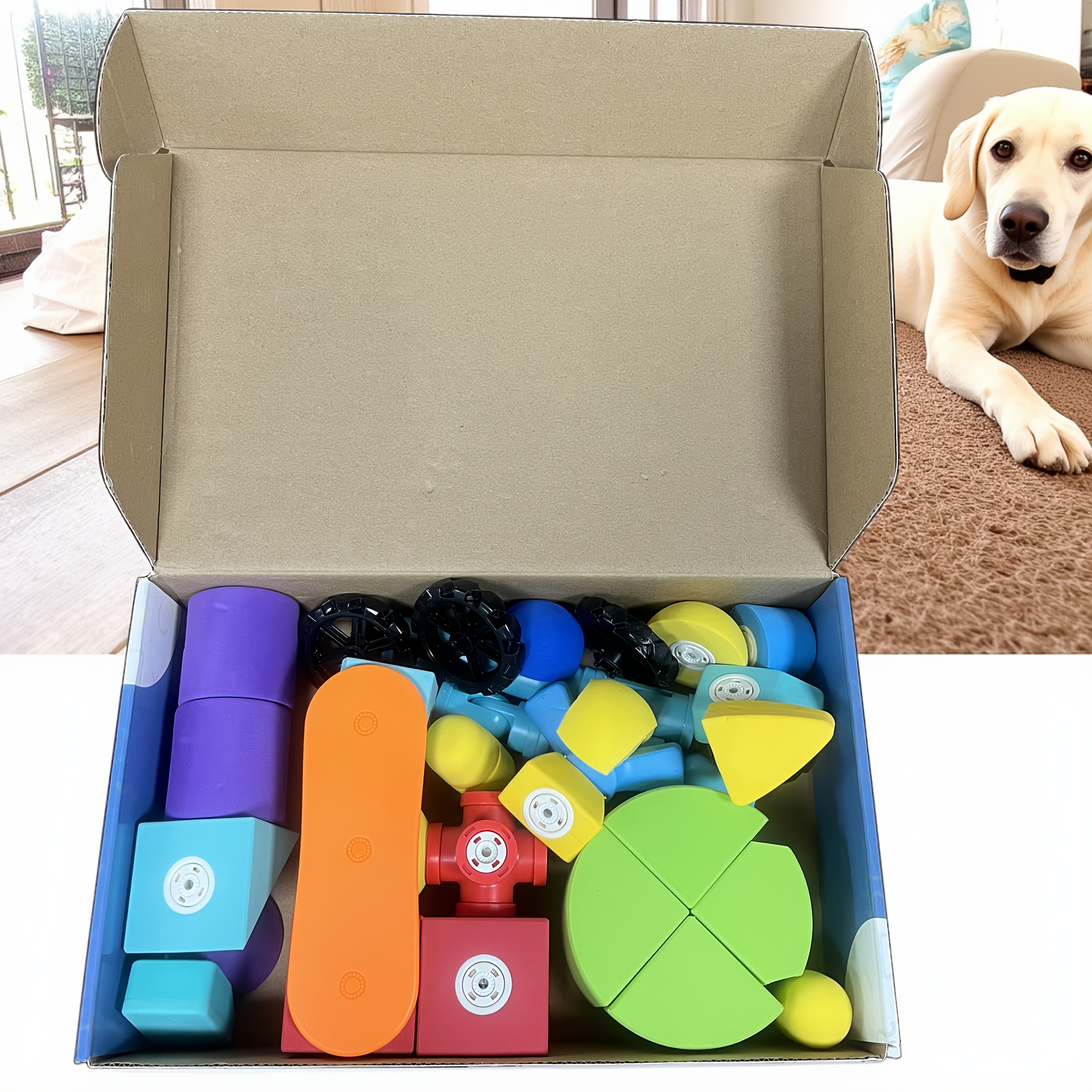 TEMU 40pcs Party Gift Box Set Kids Birthday Favors, Classroom Rewards, , Stem Toys