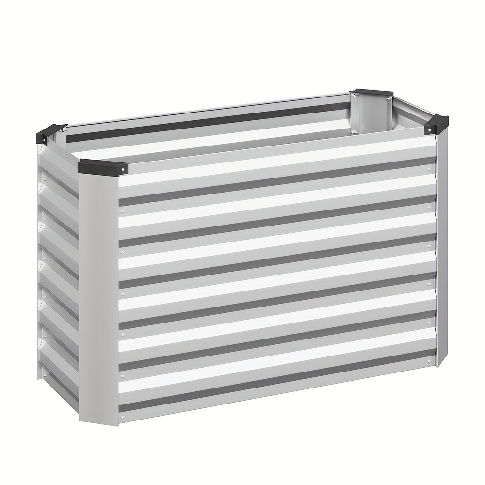 1pc, Iron Planting Boxes, Planters, Raised Beds For Plants, Gardening Tools, Regulates Moisture, Stable And Sturdy, Easy To Assemble