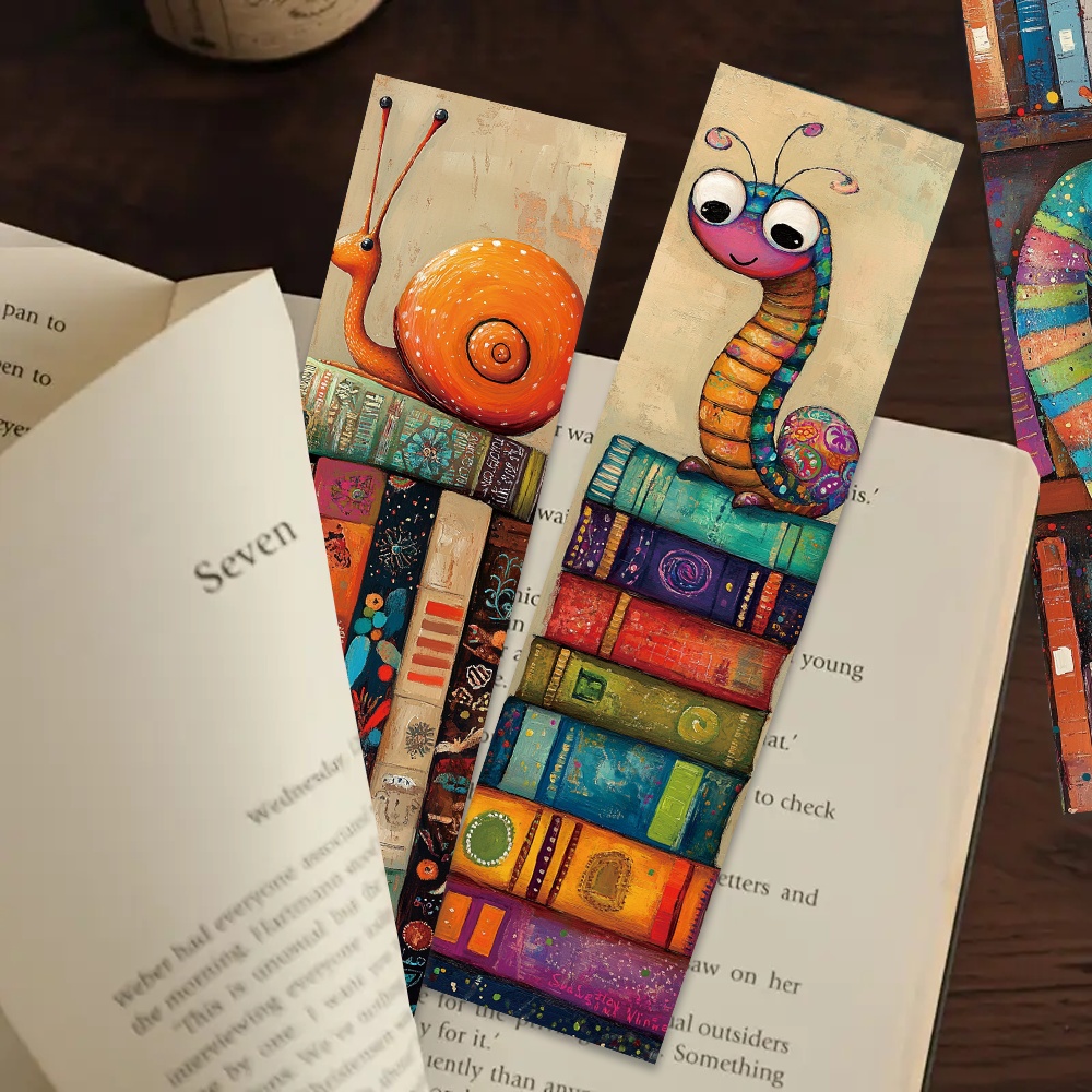 32 stück, launische lesezeichen-set für bücherwürmer, skurrile buchgeschenke mit handgezeichneten anime-illustrationen, einzigartige exquisite lesezeichen voller ästhetischer  ,   für lehrer,   und buchliebhaber, ideal als geschenk oder für partys, geburtstage
