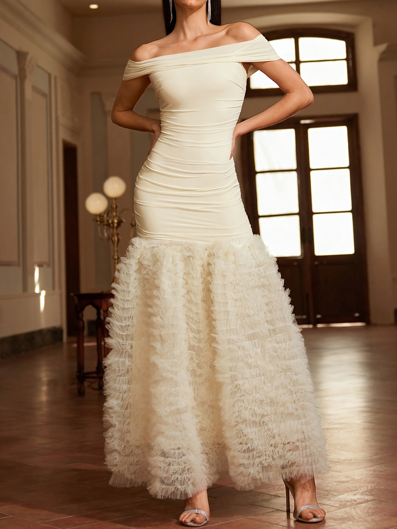 cream dresses for women
