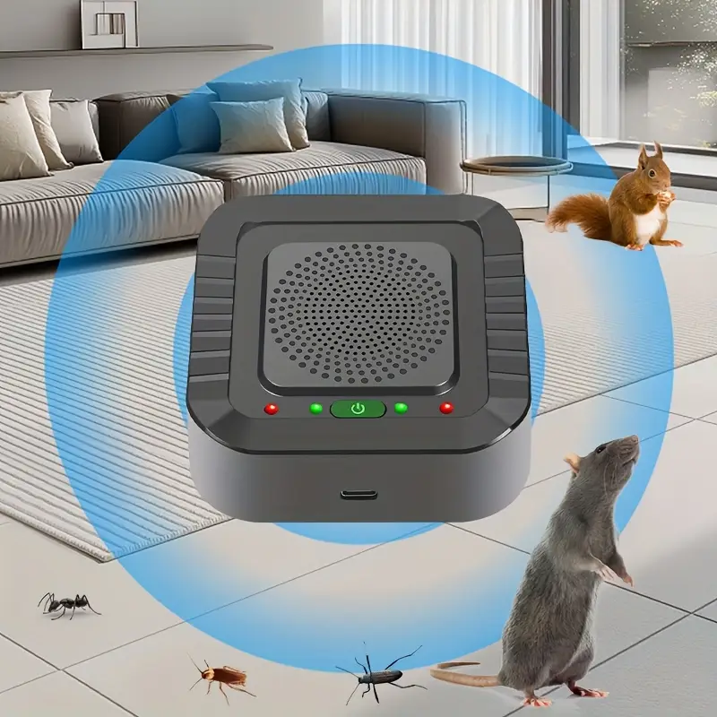 1 2pcs set of technology insect repellent indoor electronic plug in insect repellent plug in large coverage range against mosquitoes spiders mice ants insects cockroaches rodents no battery required details 5