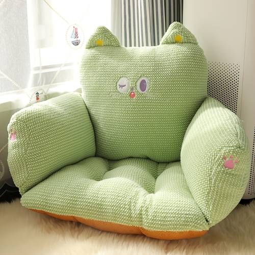 1pc lazy bean bag cushion cute small bean bag floor reading stool living room bay window tatami mat bedroom small cushion sofa non slip safety seat cushion adorable cartoon