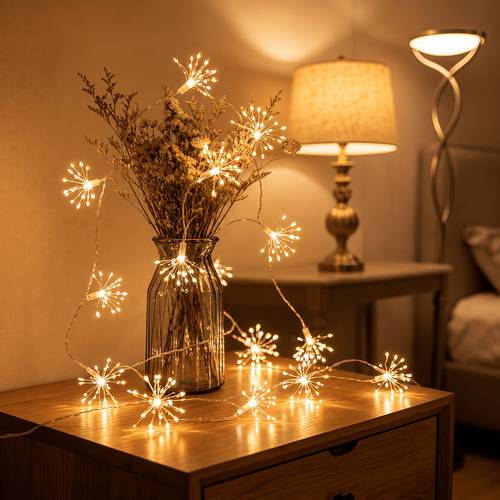 item picture 305cm 120 08inch warm light fireworks fairy light string suitable for weddings birthday parties indoor christmas trees thanksgiving valentines day new years parties christmas halloween and seasonal decorations