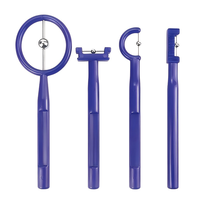 TEMU 4pcs Trainers, Speech Rehabilitation Tools, Oral Motor Training And Pronunciation Correction Kit, Suitable For Stuttering And Speech Impairment