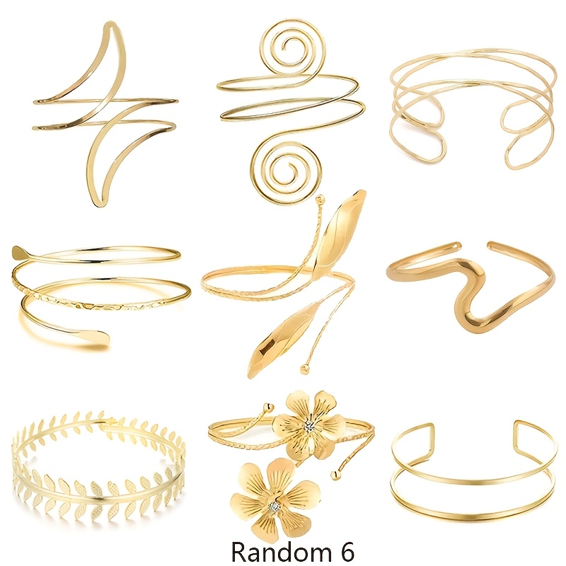 Random Adjustable Arm Ring Set for Women