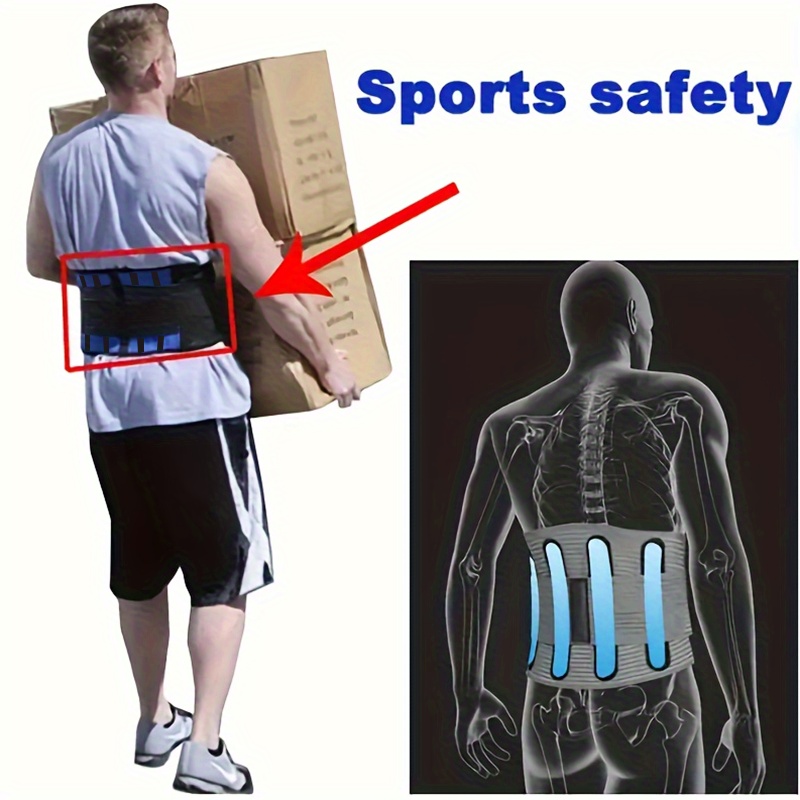 large size extra large extra long 4xl 5xl 6xl high   compression mesh breathable plastic waist support belt suitable for obese and heavy individuals steel plate support belt fixed waist for men and women elastic waistband for sports