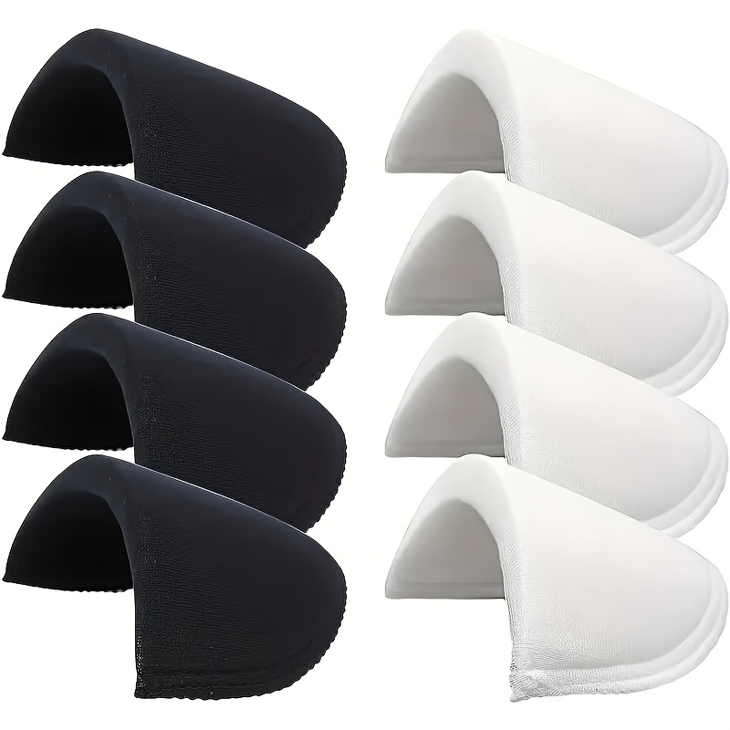 8pcs Pack Non-slip Shoulder Pads Suitable For Diy Jackets, Wedding Dresses & Blouses - Breathable Invisible Strap-/ Shoulder Enhancers For Costumes, Dresses, (no)