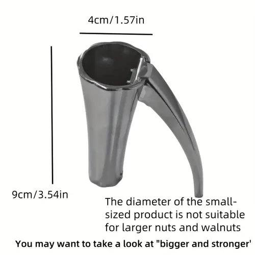thickened alloy funnel nutcracker creative multi purpose nutcracker nut pliers shelling kitchen gadgets