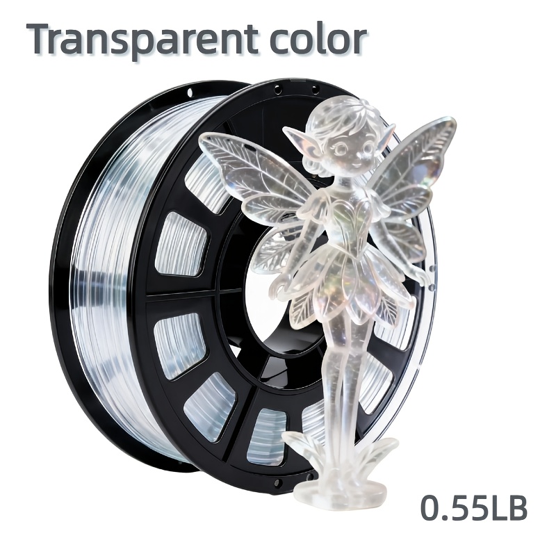 TEMU 3d Printer Pla Filament, 250 Grams, Compatible With Most Fdm 3d Printers, 1.75mm Pla Material For 3d Printing, Dimensional Precision Of +/- Mm,