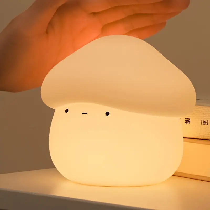 mushroom led night control rechargeable battery powered table lamp for home outdoor use Product details 6