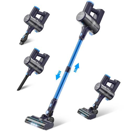 cordless vacuum r 6in 1 handheld stick vacuum powerful suction lightweight rechargeable home carpet hardwood pet hair