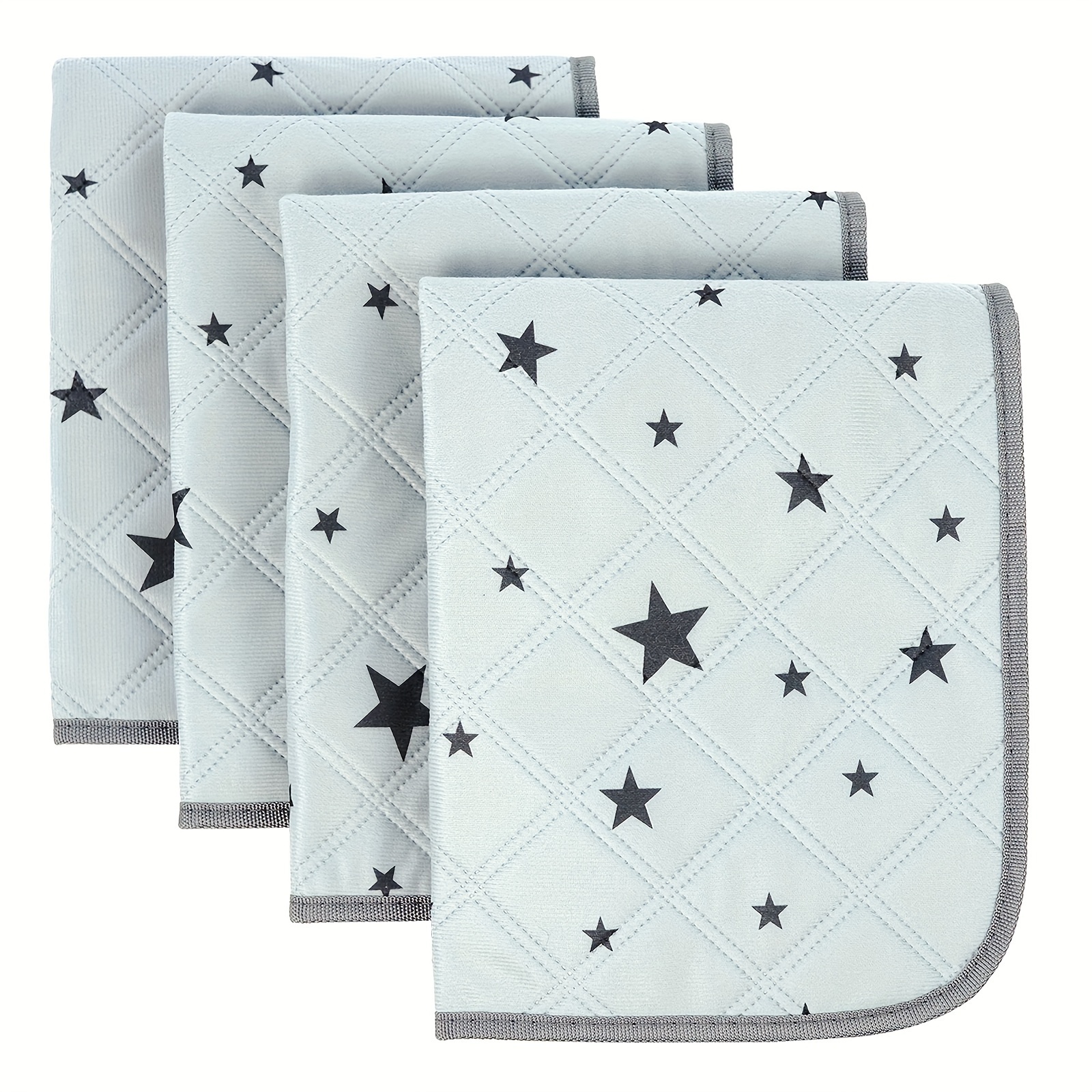 star patterned washable dog   pad leakproof absorbent training mat for puppies cats reusable pet urine barrier non slip for car seats sofas Product details 7