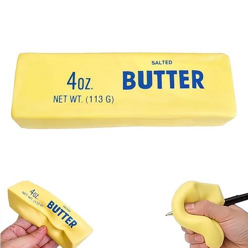 2pcs 4pcs slow rebound butter bar finger sensory toys sensory relaxation toys adults easter and small gifts for stockings