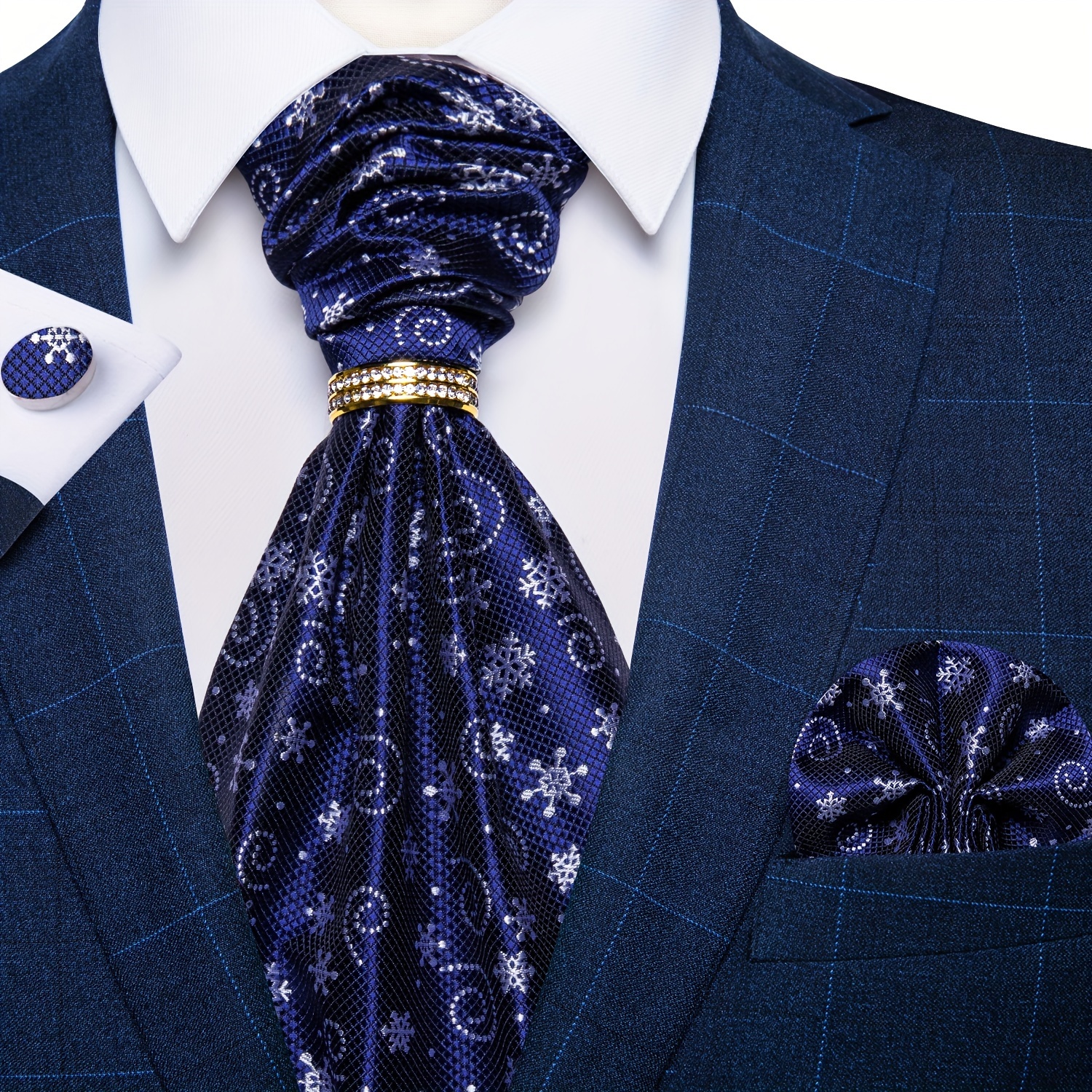Cravate Homme En Soie Vintage Attore - Multicouleur - Accessoire Style Classique - Occasion