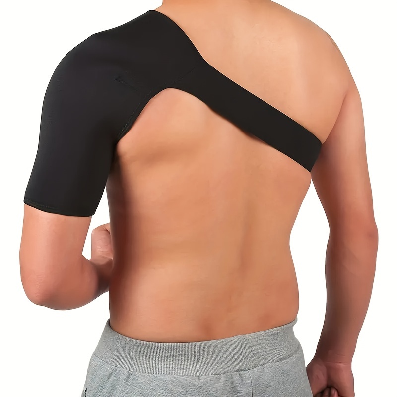 1pc shoulder support keep your shoulder warm for rotator cuff tear myofascial dislocation and compression sleeves arm fixing belt details 6