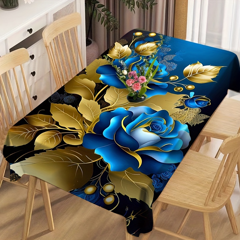 

Tablecloth: . 140cm/55in X 90cm/35in - 220cm/86.6in X 140cm/55in - 5 - And Oil- - For Parties And