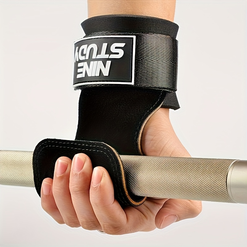 2pcs KOOLS Fitness Assist Bands - Non-Slip Wrist Straps with Textured Grip, Durable Microfiber Material, Reinforced Edges for Enhanced Workouts, Pull-Ups, and Everyday Use, Black, Gym Accessories, Workout Accessories