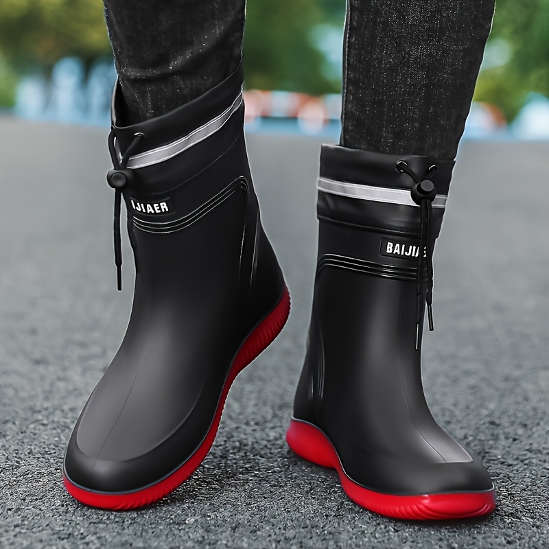 Bottes Courtes En Caoutchouc EVA Unisexe - Imperméables, Antidérapantes, Légères, Pour Jardin Et Plein Air - 10