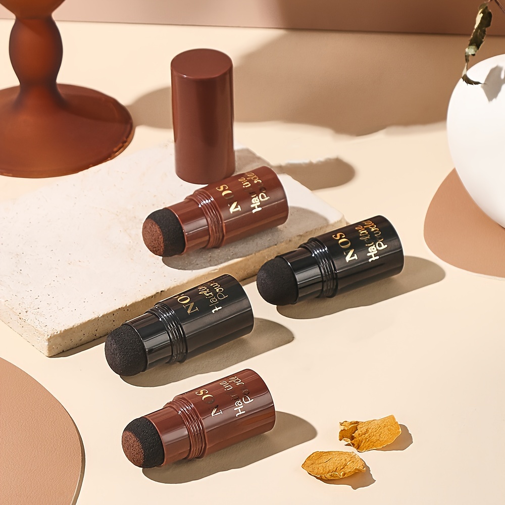 caneta retoçadora de cabelo, stick de pó   para linhas de cabelo, stick de pó sobrancelha à   de  , caneta de   para   das   do cabelo detalhes 2