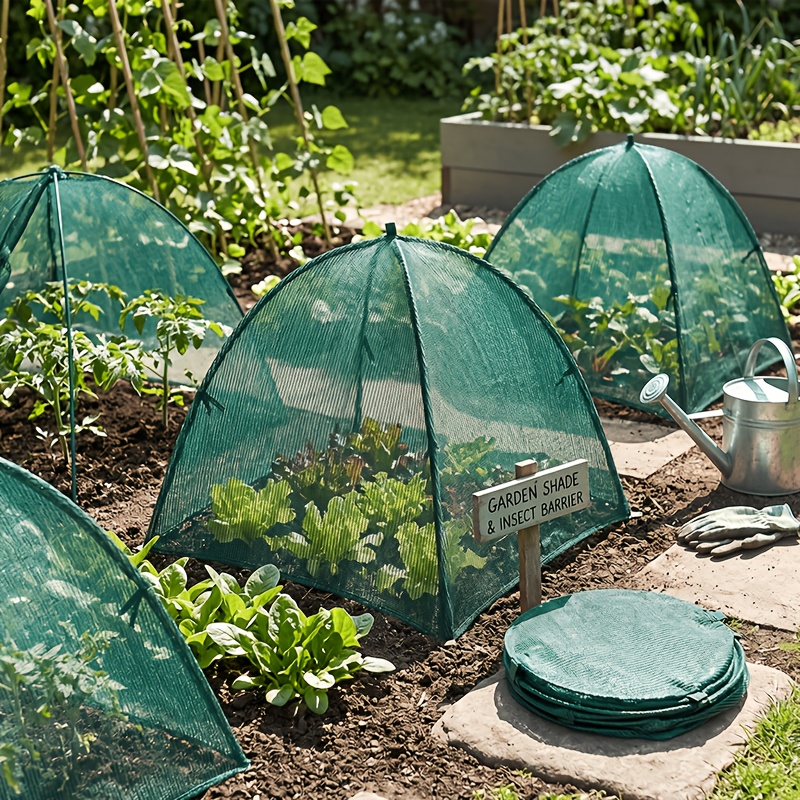 TEMU Greenhouse Ventilated Breathable Sun Shade Cover, Mesh Net Fabric Plant Sun Protection Net For Garden, Courtyard, Lawn, Greenhouse, Gazebo,