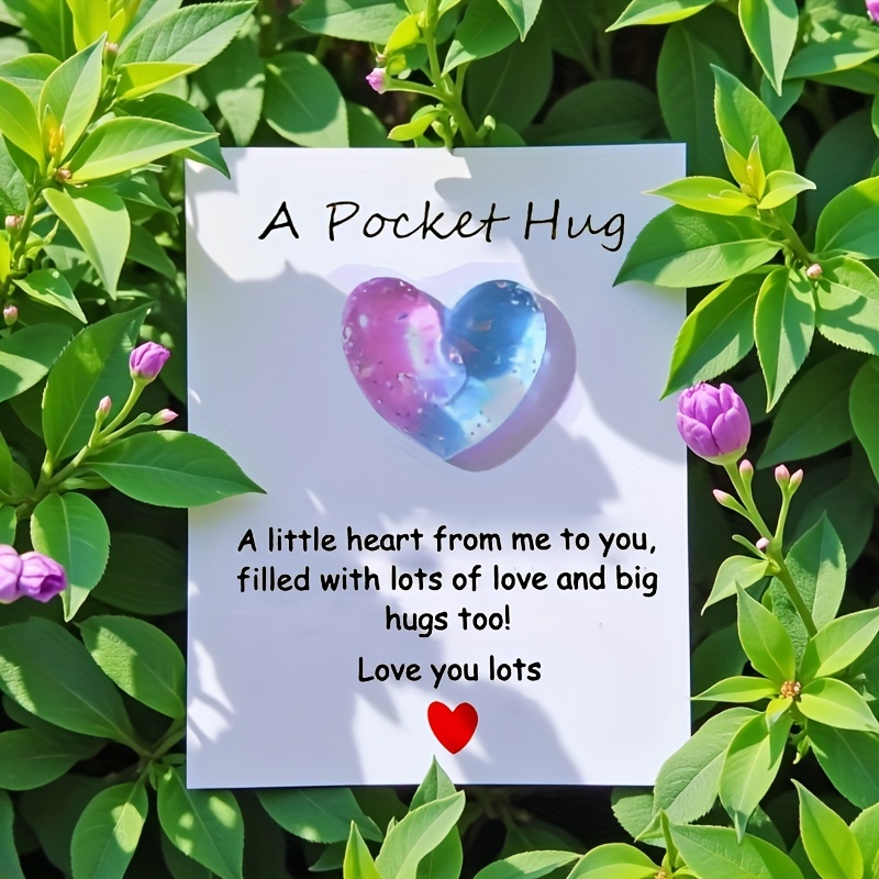 

40/60/80pcs Love Valentine's Day To School Pocket Hug Greetings Cards, To Who , Leaving A For , Symbolizing