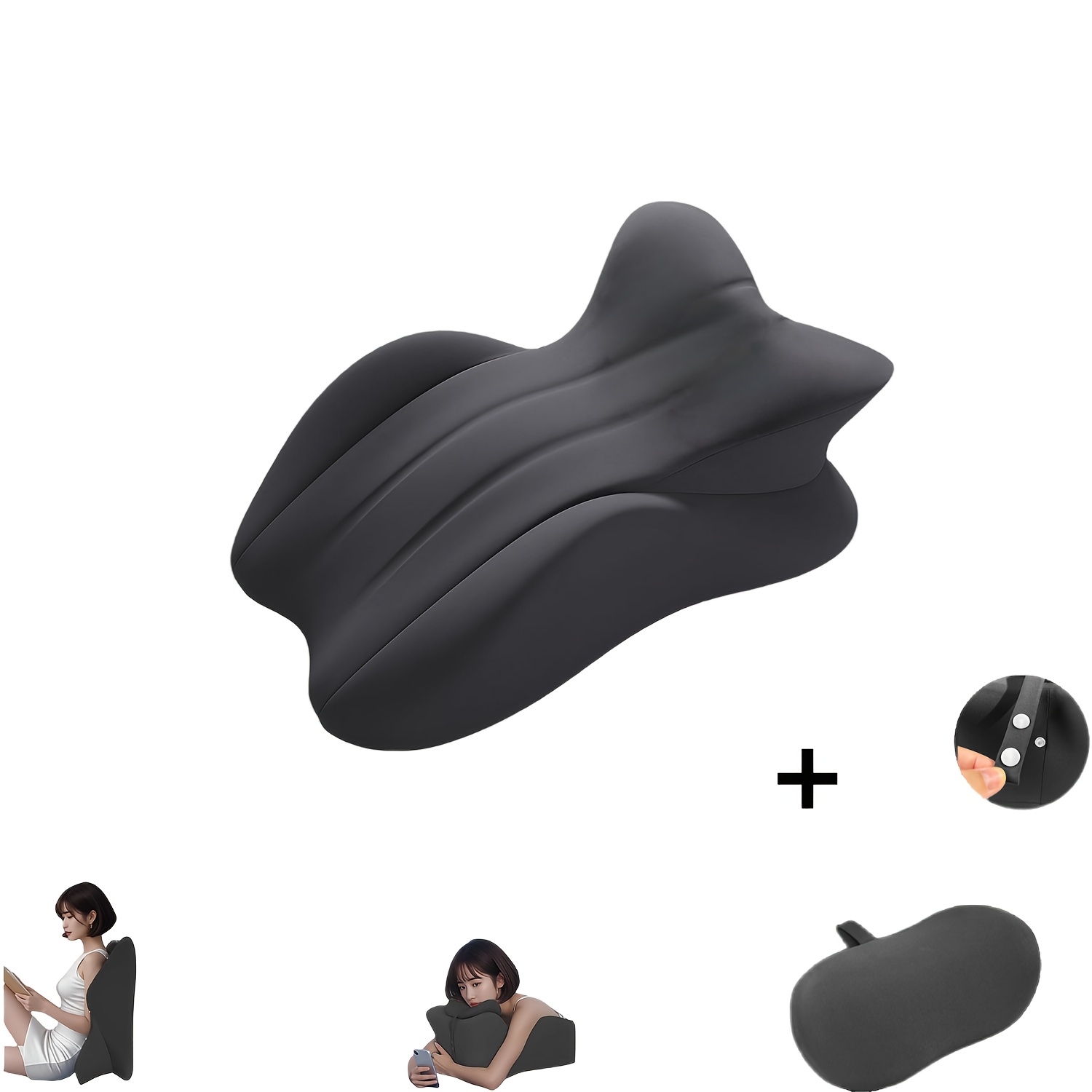 TEMU This Versatile Pillow Features A With A Large And A Small Option, Ensuring A Cozy Experience. Its Support It Ideal For Use In Bedrooms And Living Rooms , Promoting A Soothing And