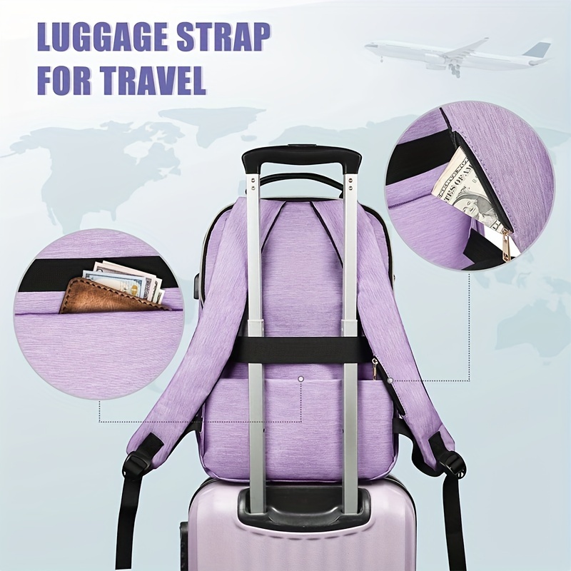 laptop backpack women anti theft 15 6 inch college school - Temu
