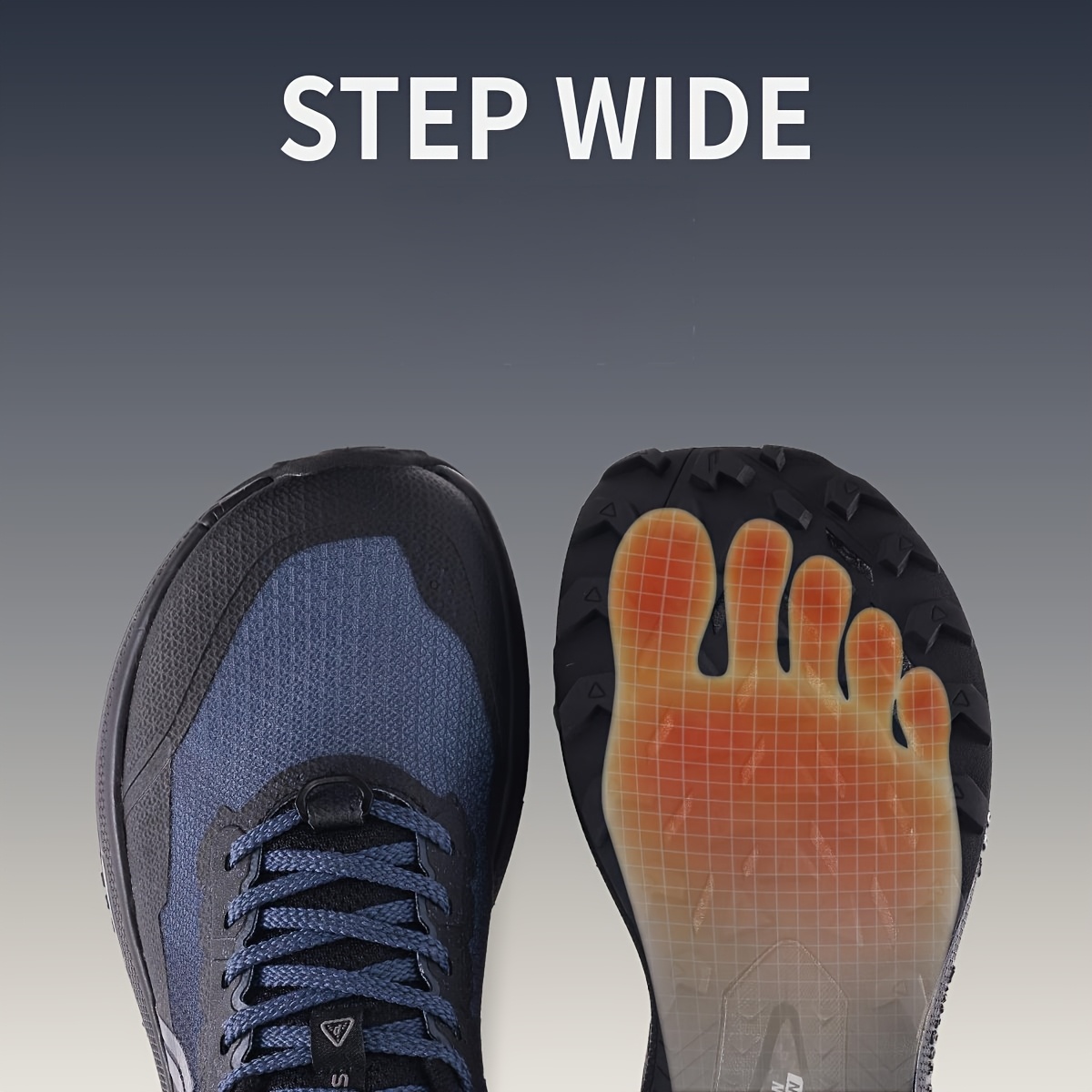 Men's Comfortable Outdoor Sneakers, Non-Slip Trail Runners