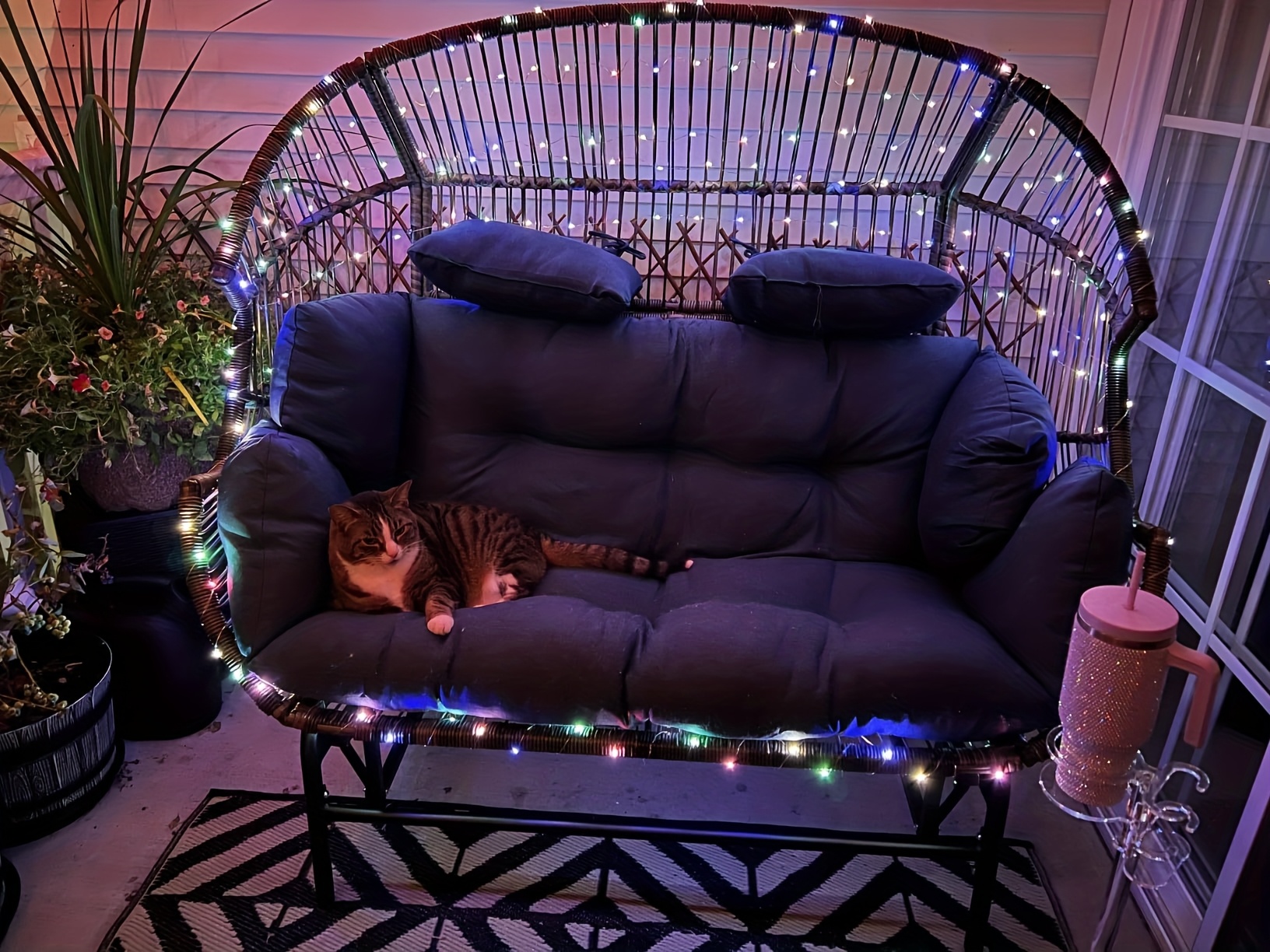 Outdoor Solar Fairy Lights with Smart Control, 8 Modes, IPX6 Waterproof, 50/100/200 LED, Warm White & Multicolor Options (Purple, Red, White) - Solar-Powered Indoor/Outdoor, Christmas, Halloween, Garden, Patio, Tree, Party, Yard, Wedding, Birthday