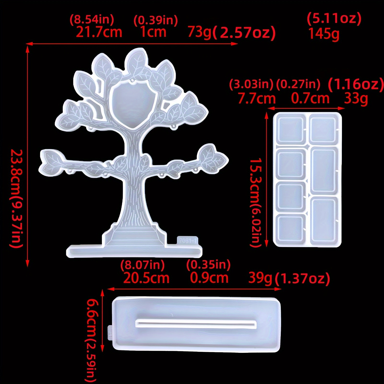 Image of Photo Frame Pendant Drip Mold Photo Frame Pendant Desktop Decoration Photo Frame Pendant Mold