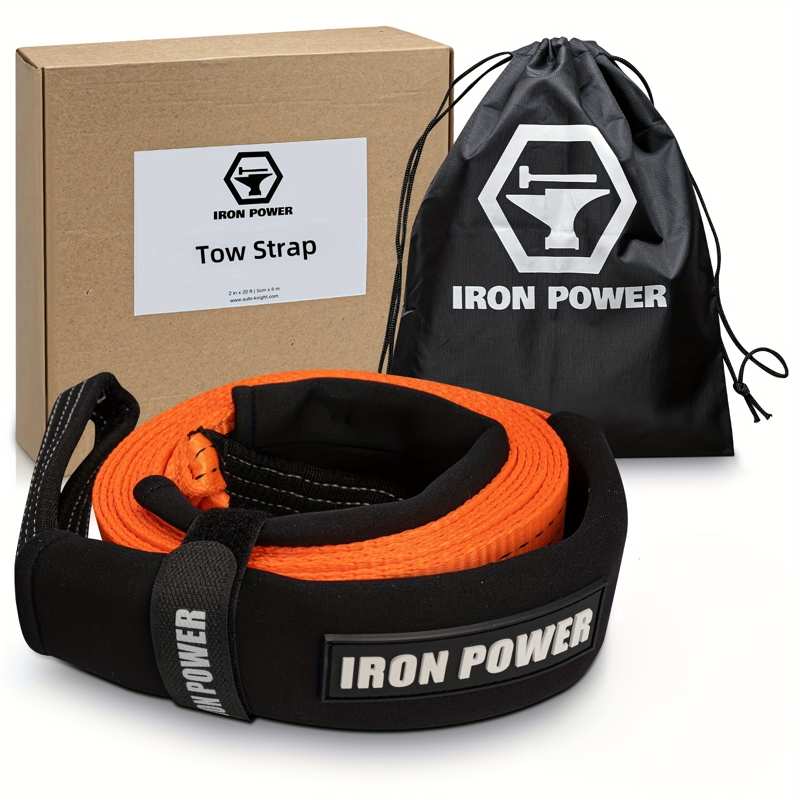 

Iron Location Tow , 20ft X 2.0 , Polyamide , 120 Lbs Tensile , Recovery