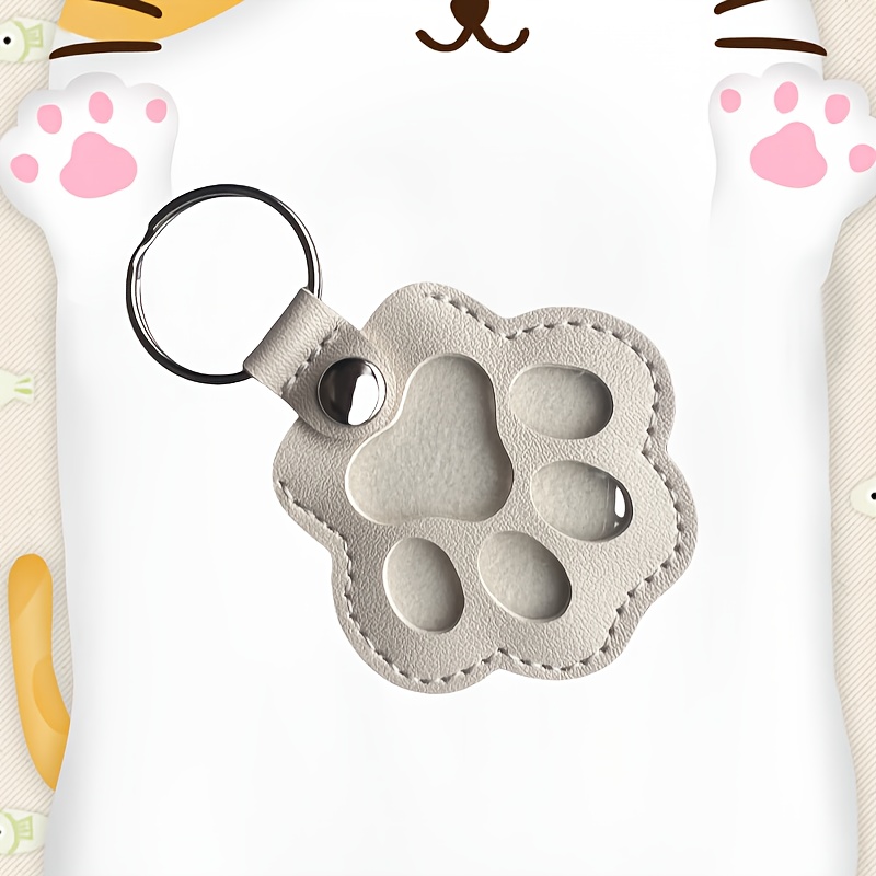 Image of Pet Souvenir Hamster Keychain Cute Claw Shape Creative Gift