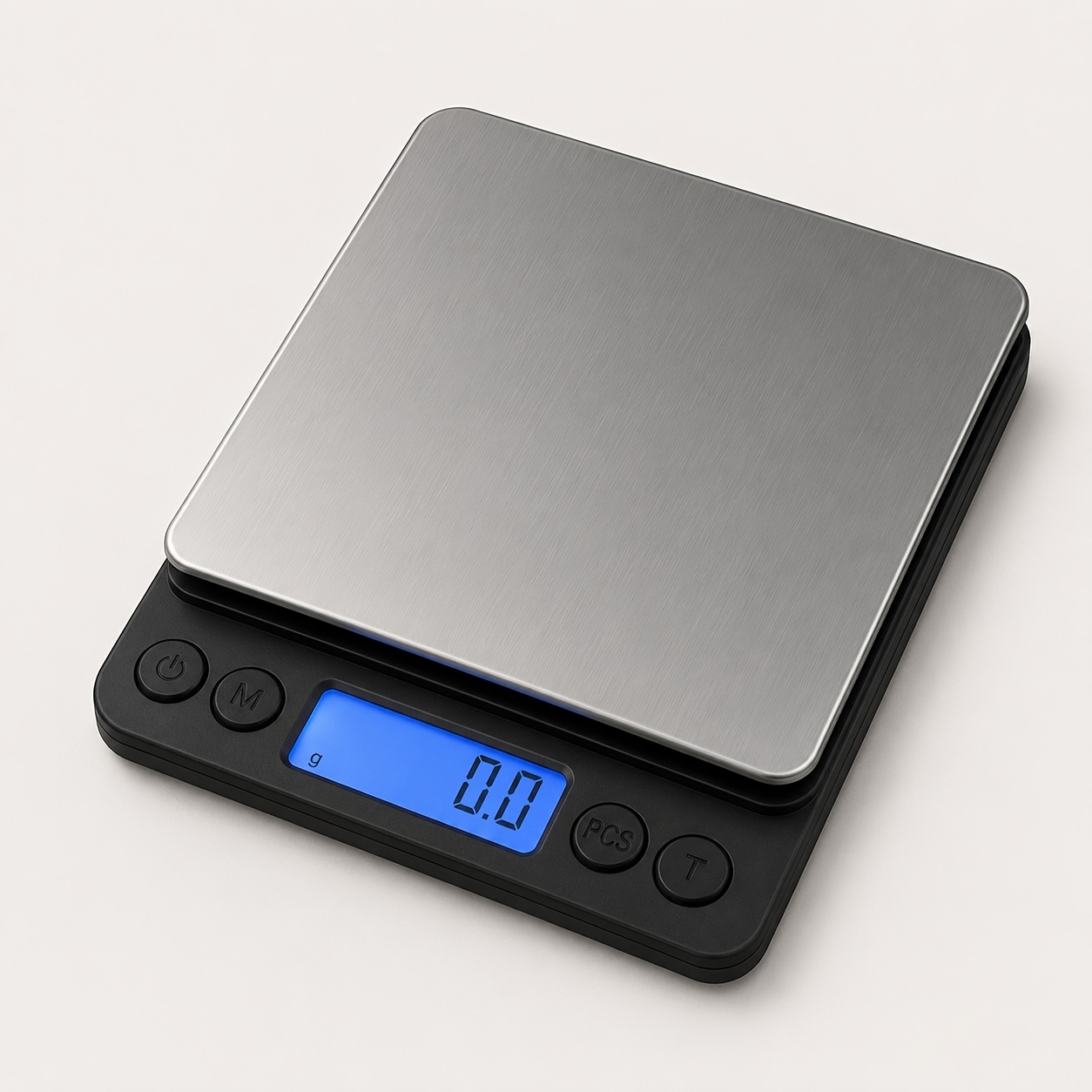 TEMU High-precision Digital Kitchen & Postal Scale, Multi-functional Digital Scale, New Minimalist Postal Scale - Max 3kg, Precision To 0.1g, Grams