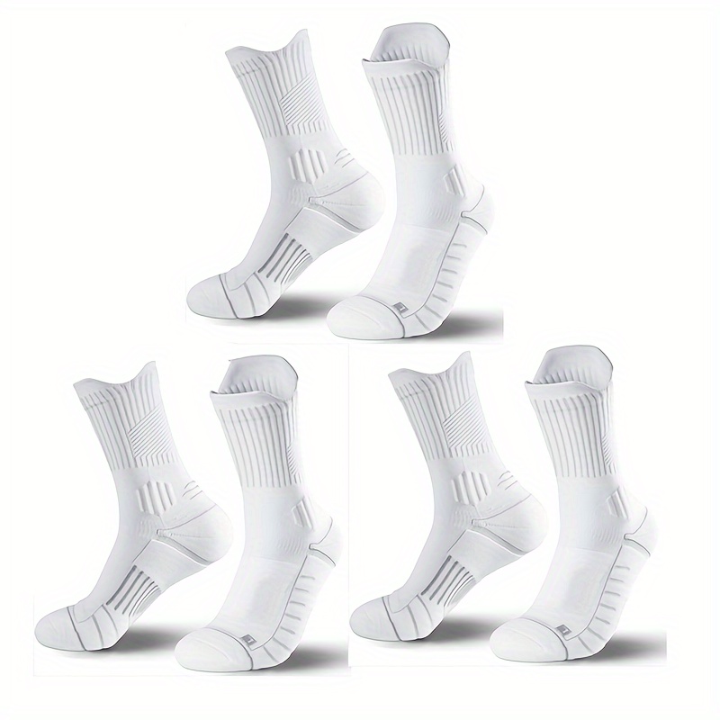 E-shop 3/6/10 Doppel Große Verdickte Herbst/Winter Wärme Stressabbau Stoßfest Anti-Rutsch Basketball Fußball Laufen Bergsteigen Socken Herrensocken