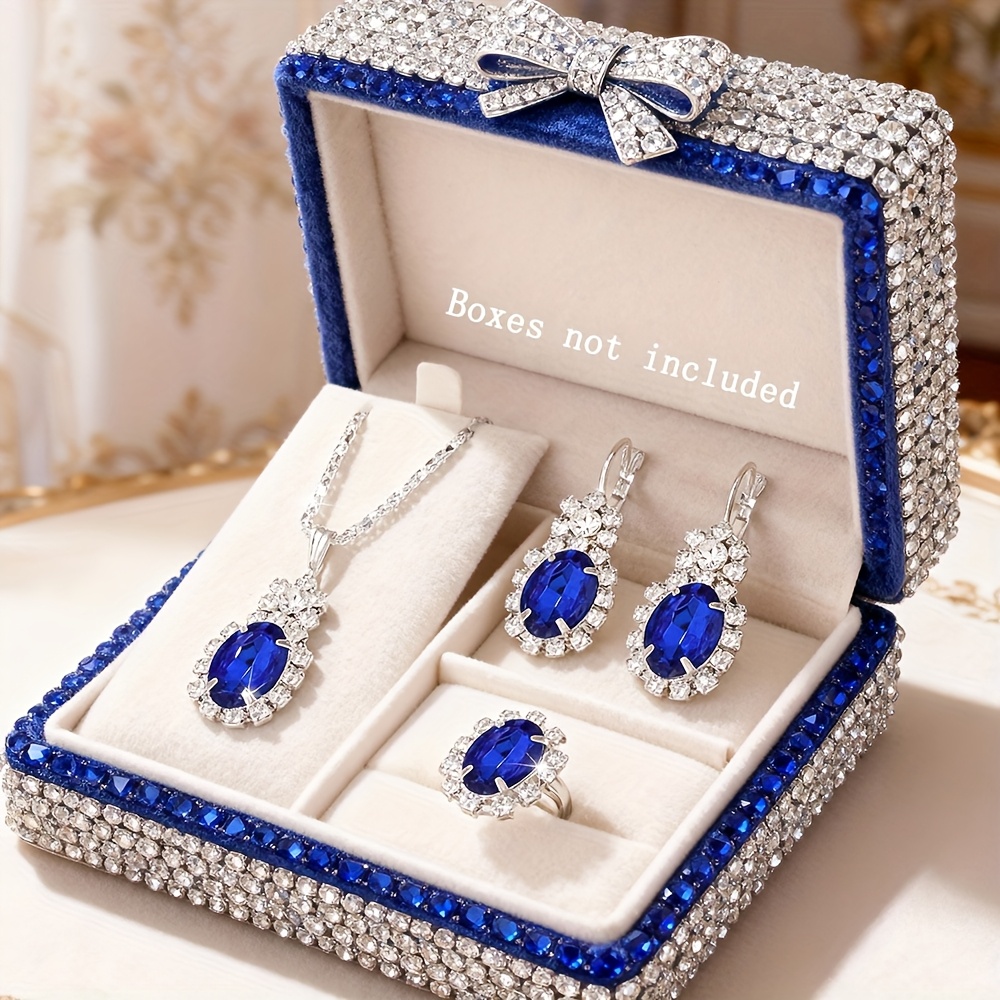 TEMU 4pcs Women's Fashion Jewelry Set