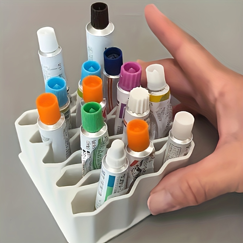 ointment storage box cream ointment desktop organizer 32 compartments multi layer vertical storage sturdy and   and   with labeled sections space saving storage rack suitable for first aid supplies