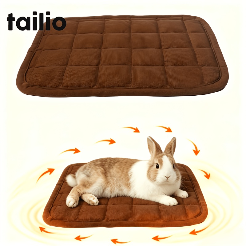 TEMU 1pc Cat Bed Pad - Warmth And Washable Pet Mat With Soft Surface For Cats, Bed For/pets, Small/medium/large Dogs Cats And Small Animals,