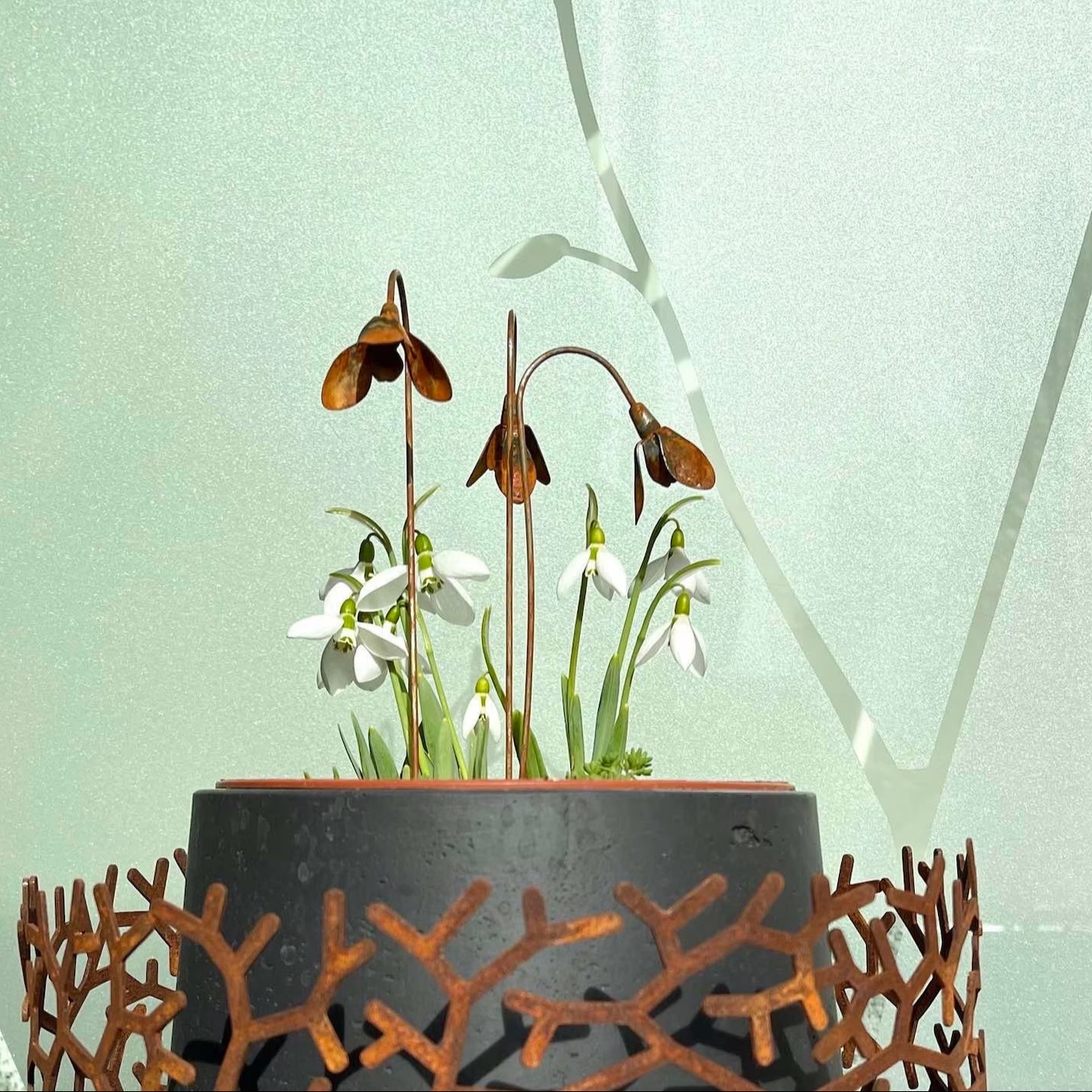 3er set 3d metall schneeglckchen knstliche blume - Temu Switzerland