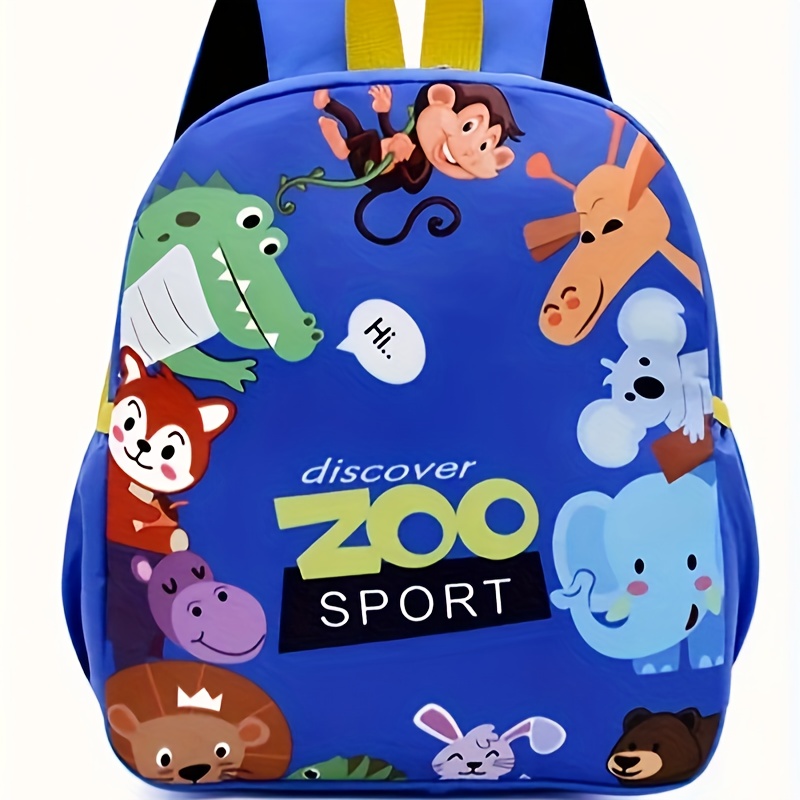 

New Children's Backpack For Boys And Girls, Cute Cartoon Backpack For Kindergarten