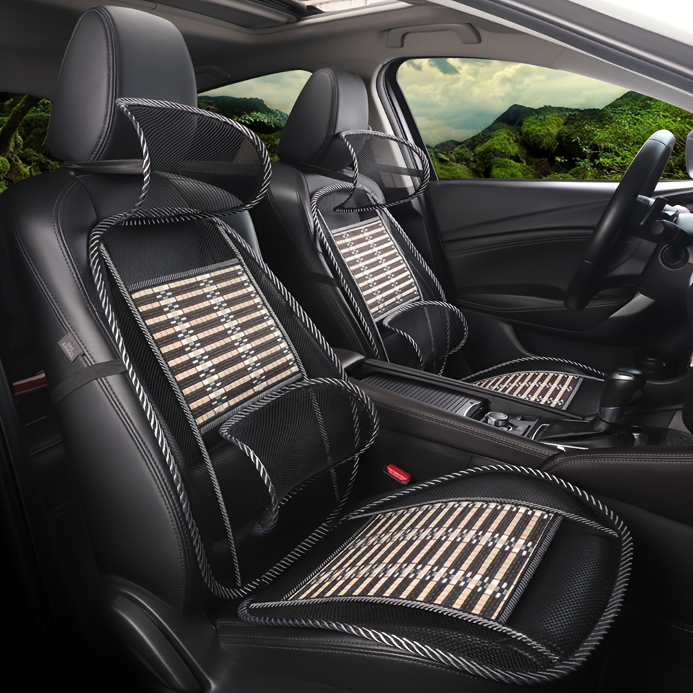 cojín asiento coche bambú colchoneta transpirable Temu Colombia