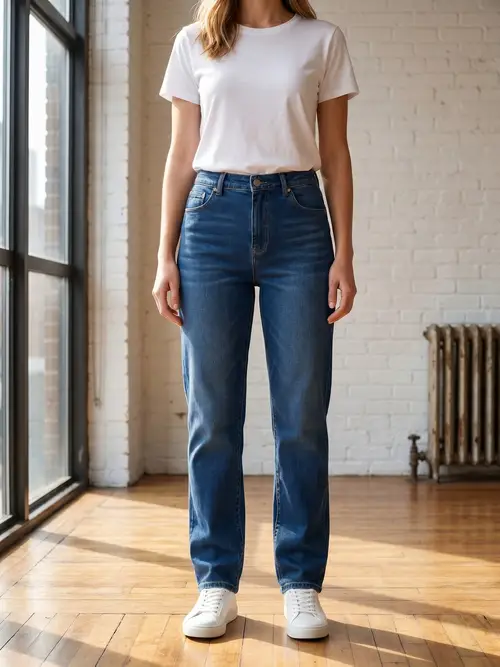 Star Basic Instrument stretch jeans for women sold on Temu United States