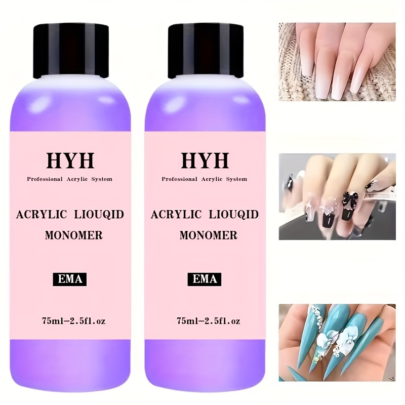 

Acrylic Liquid Monomer, Nail Extension Solution, For Nail Carving, French Manicure & Adhesive Gel, Nail Art