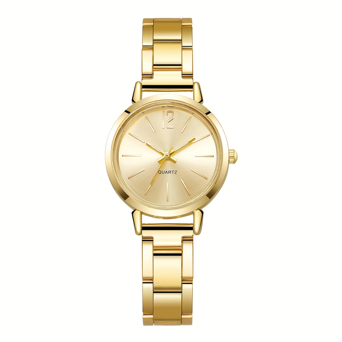 2pcs Chic Women's Quartz Watch Set, Stylish Gift