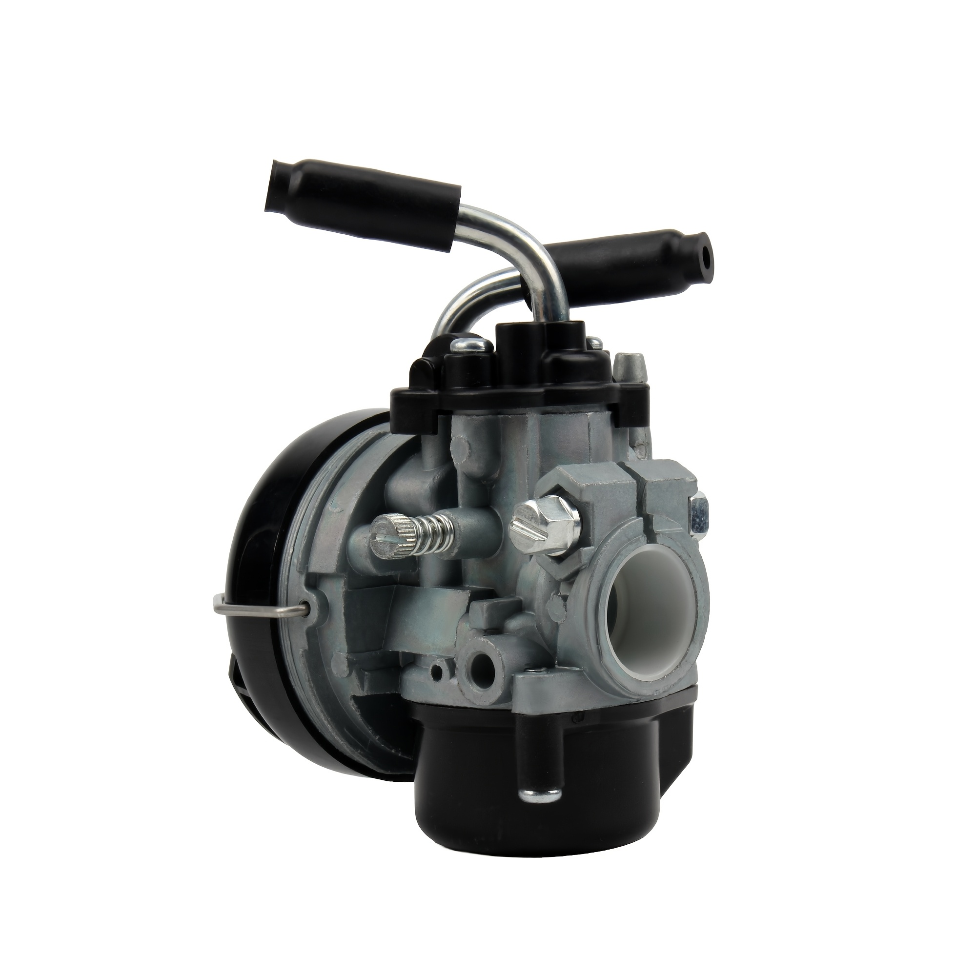 TEMU For Dellorto Sha , 50, For Peugeot 102 Mbk, Av10, Av7 Motorcycles - 15mm Piston Diameter Carburetor, 2-stroke Engine Fuel Mixer, Compact &