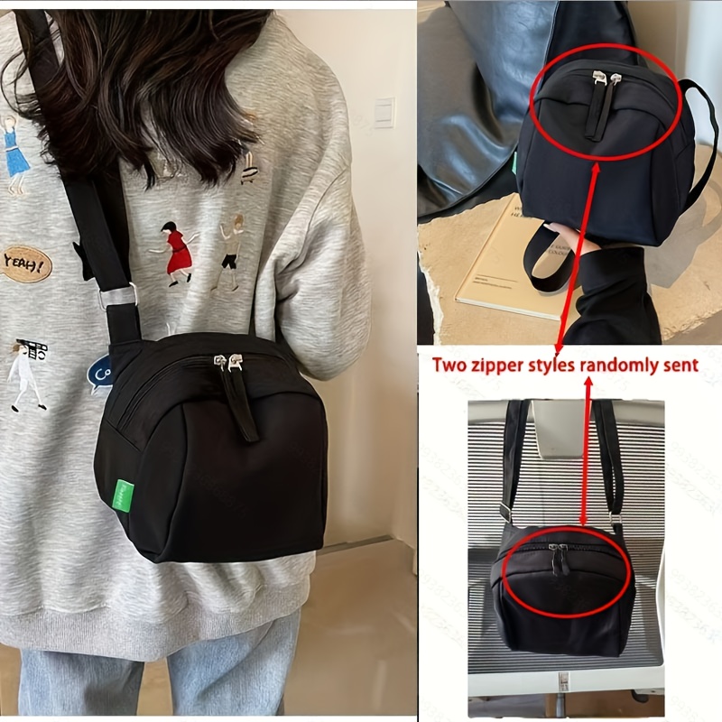 Casual Nylon Fabric Bag For Women 2025 New Popular Shell Bag Lightweight Versatile Large Capacity Shoulder Crossbody Small Bag