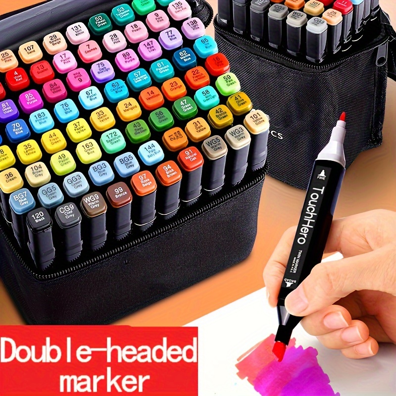 

Woodworking Tools, 120 Colors Dual Tip Art Marker Set, Marker, Marker, Permanent Marker (with Carrying Bag) For Home Decor, Drawing (), Party Favors, Christmas Ornaments, Halloween Ornaments