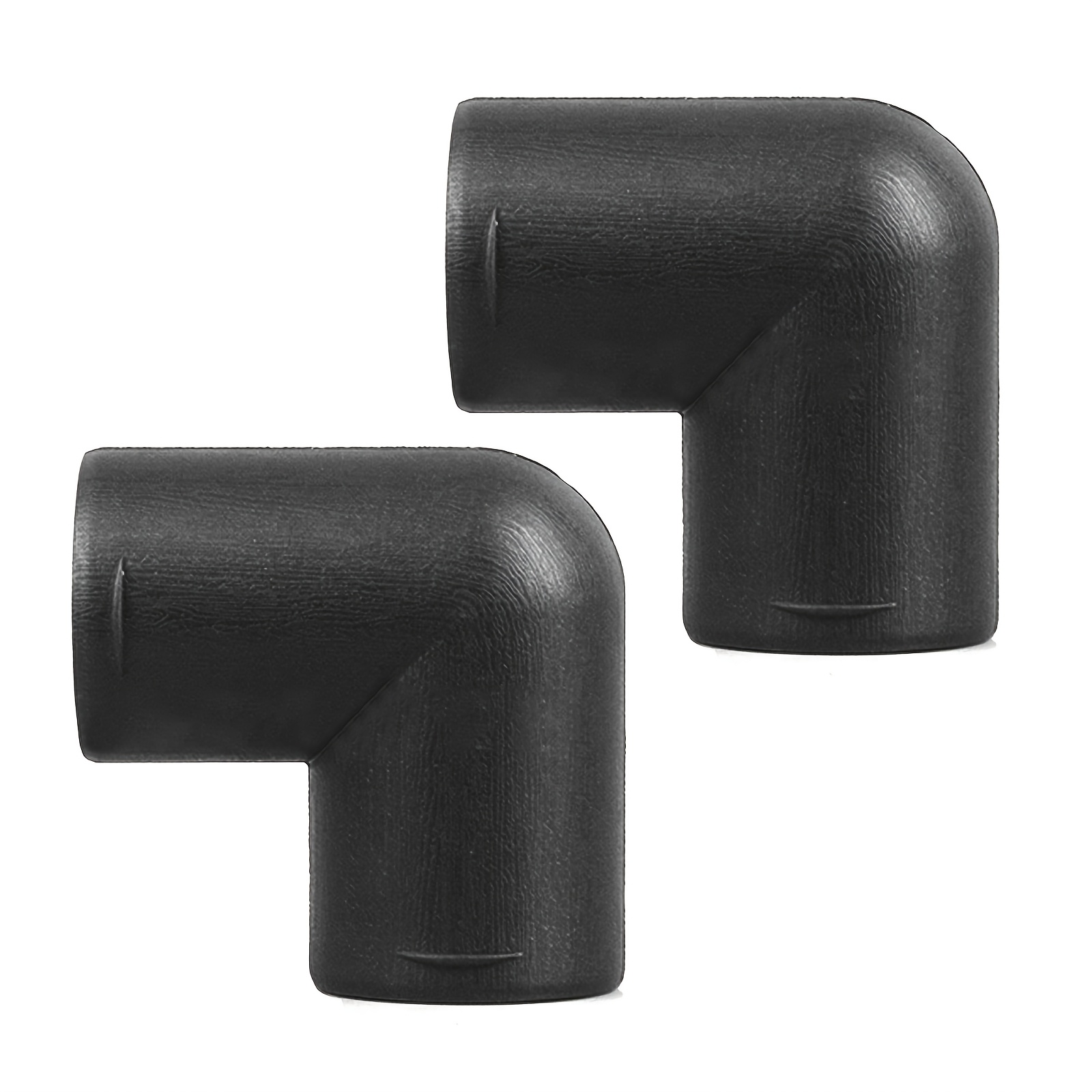 TEMU 60/75mm Parking Heater High Temperature Resistant Right Angle Elbow 2pcs Double Interface Elbow Duct Connector Rv Truck Warm Air Duct Additions