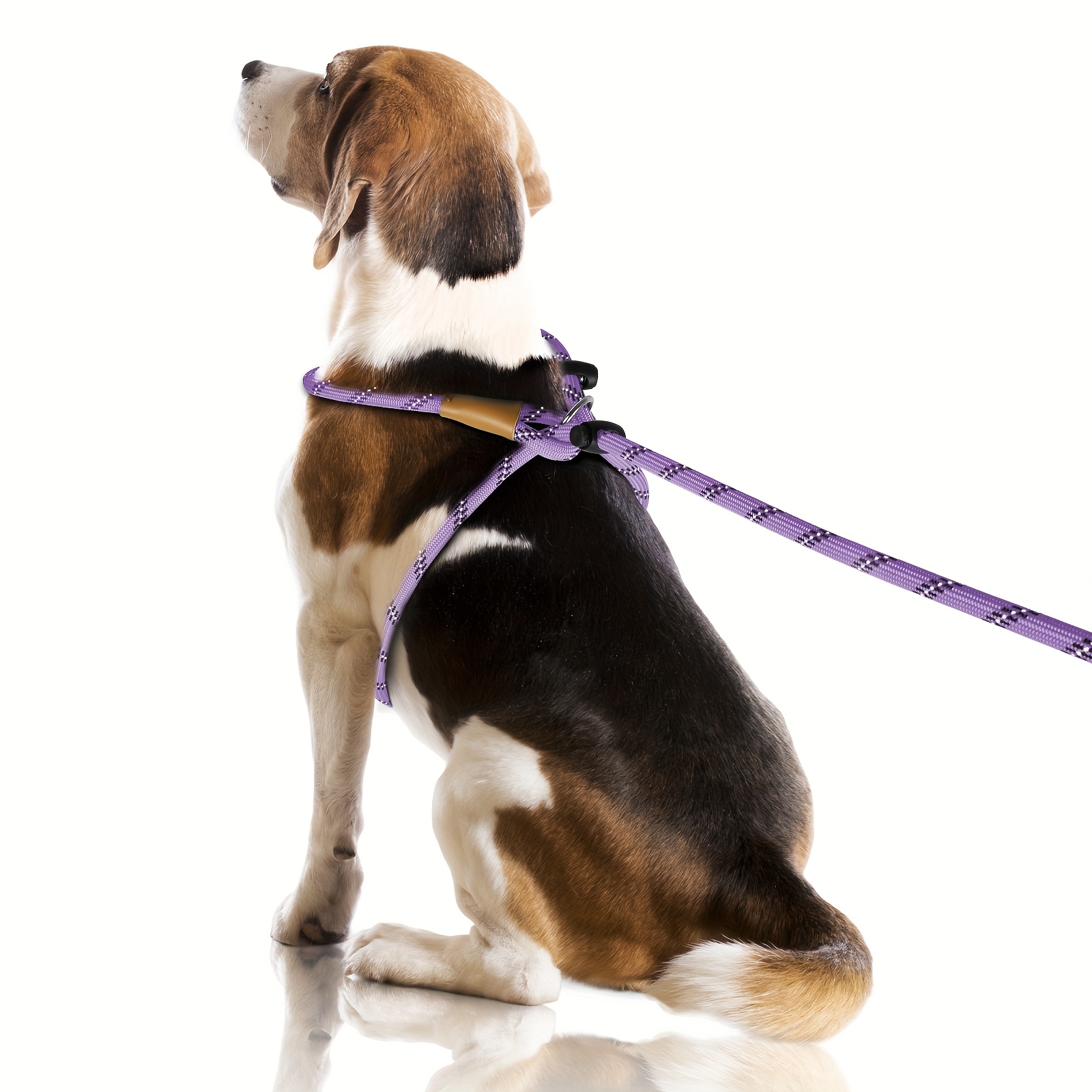 Lynxking No Pull Rope Dog Harness with Reflective Leash