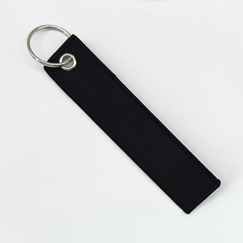 TEMU 1pc [custom Embroidery] Name Travel Tag - Sports Style Luggage Bag Tag, Durable Material, Attached To Suitcases, Backpacks, Keychains, Cosmetic