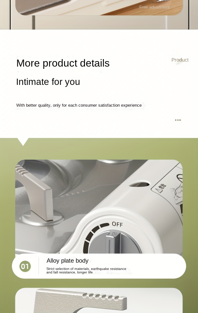 [Travel Essential] Ultra-Thin White Portable Carb Stove with Safety Lock & Piezoelectric Ignition, 3500W High-Power Butane Burner for Camping, Hiking, and Outdoor Cooking, Includes Smart Safety Gas Cut-Off Feature, Camping Stove